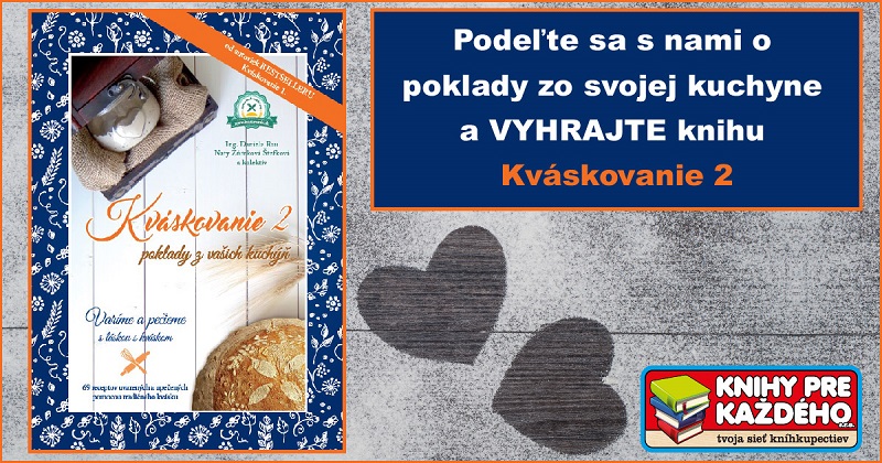 Vyhrajte knihu Kváskovanie 2